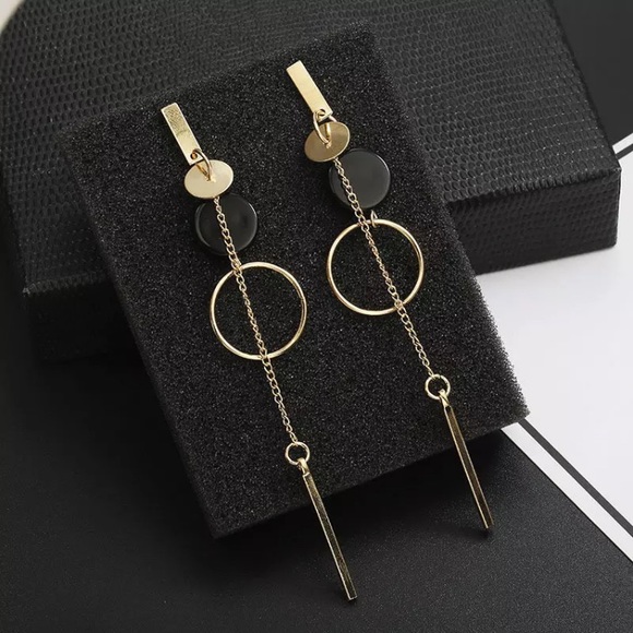 Jewelry - Fashion Gold Long Earrings
